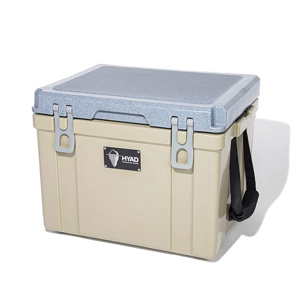 OREGONIAN HYAD COOLER BOX 27QT CAPPUCINO